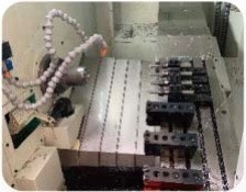 Gang-Typ Schrägbett CNC Drehmaschine FANUC Sj-46p