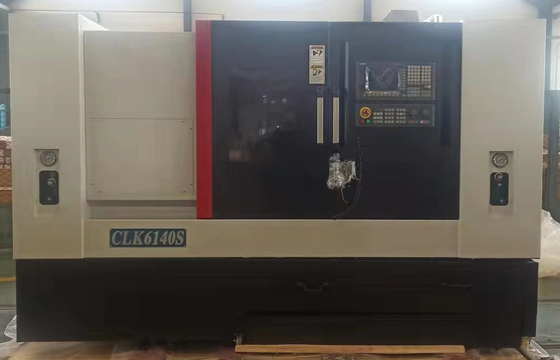 Horizontale geneigte Führung Schiene CNC Drehmaschine Drehmaschine Clk6140s mit Kundendienst