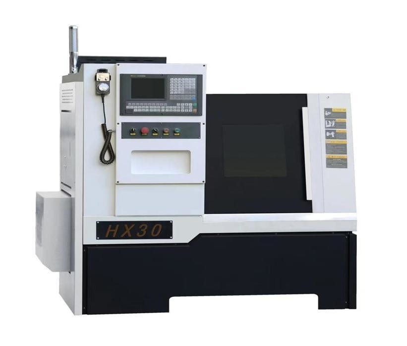 Anpassungsfähige kleine horizontale Flachbett CNC Drehmaschine Hx30 für individuelle Anforderungen