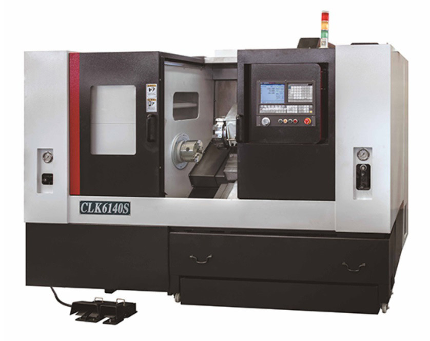 Horizontale geneigte Führung Schiene CNC Drehmaschine Drehmaschine Clk6140s mit Kundendienst